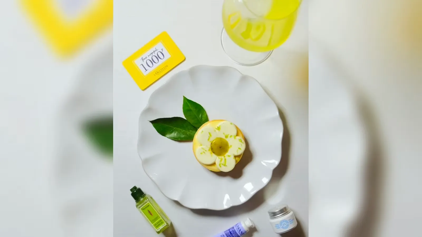 Коллаборация ресторана «Анна» с L'Occitane