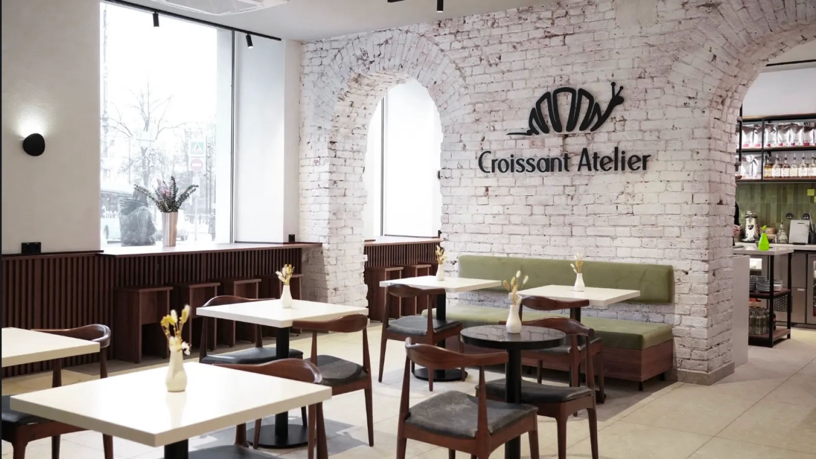 Новая кофейня Croissant Atelier